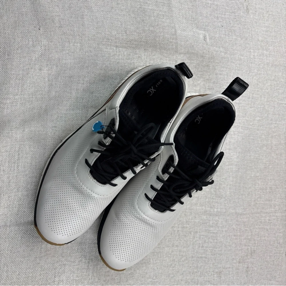 Johnston & Murphy Men's XC4 H1-Luxe Hybrid - White Waterproof Full Grain Size 8M